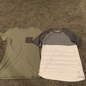 Two American Eagle dress shirts